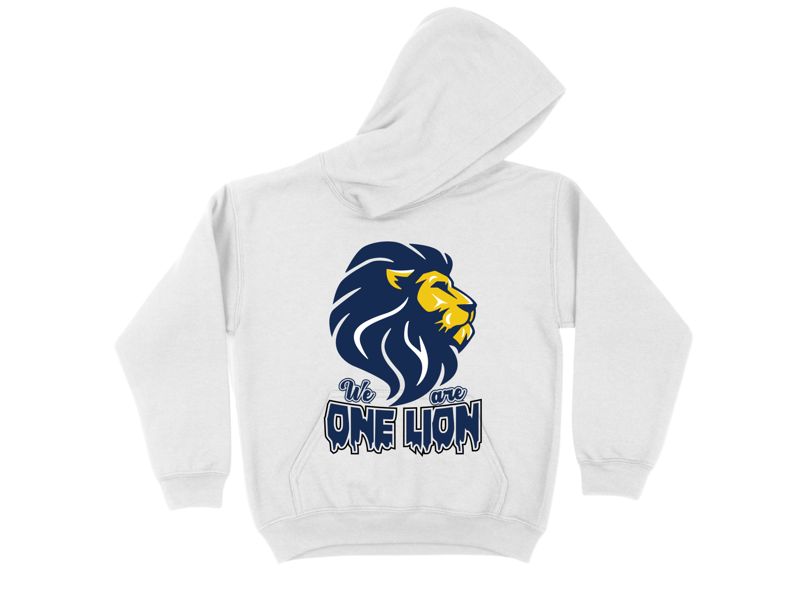 One Lion - White Hoodie  Main Image